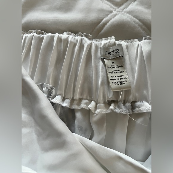 Beautiful Cache Maxi Sundress Yellow White Orange Size XS - Picture 16 of 16